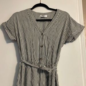 Carly Jean Striped Jumpsuit